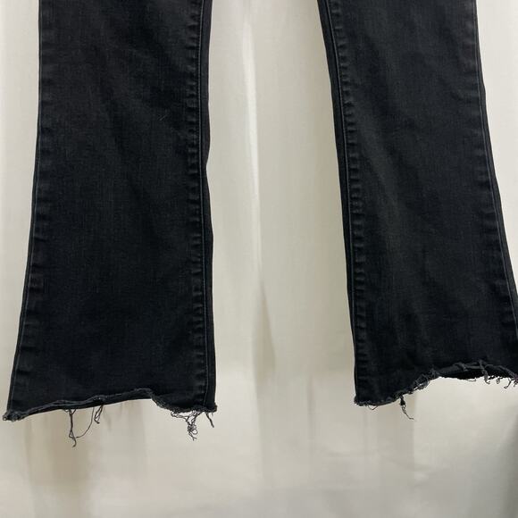 ROLLA'S Size 29 East Coast Boot High Rise Jeans Flare Black 27" Inseam Women's - Picture 2 of 7